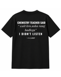 (BLACK) I DIDN'T LISTEN